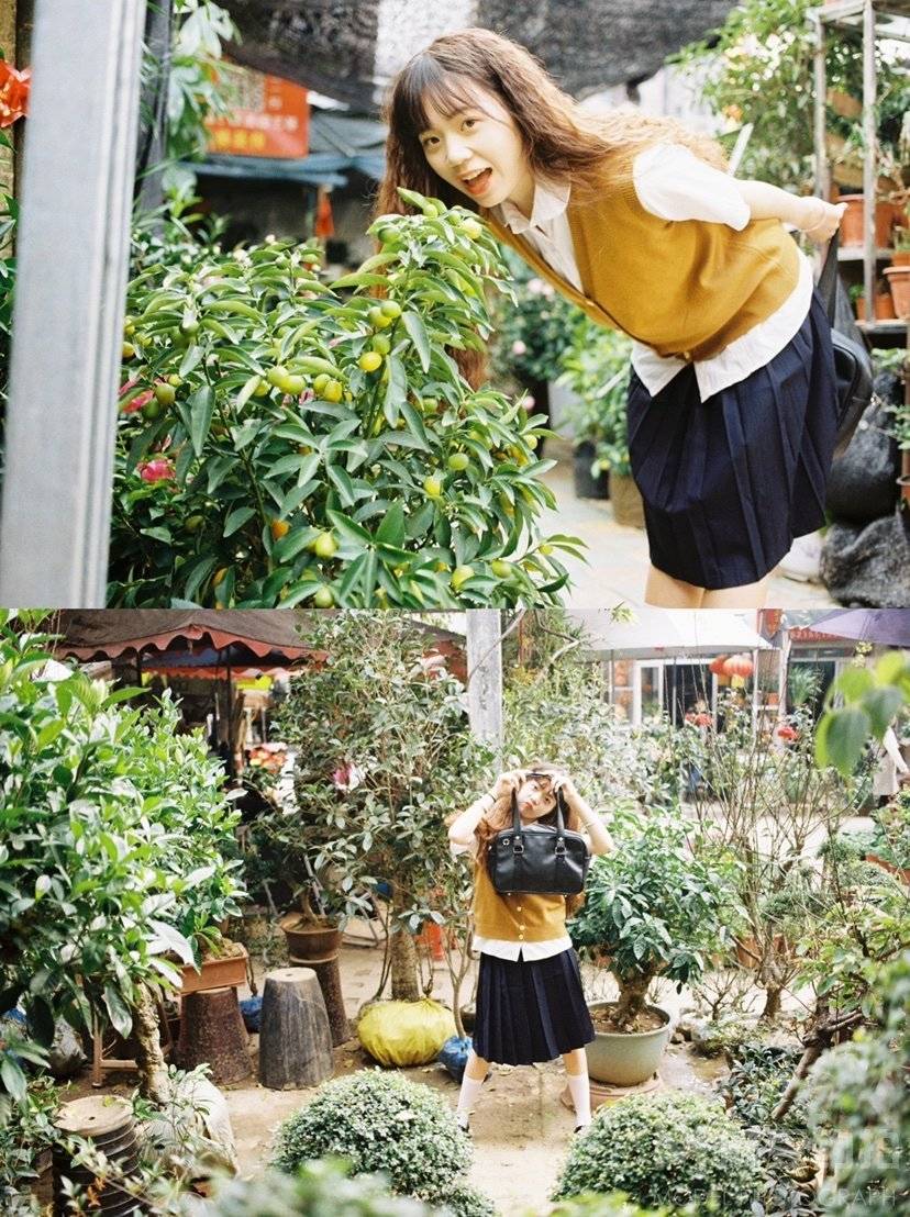 森系模特