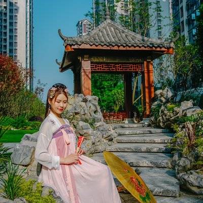 汉服模特