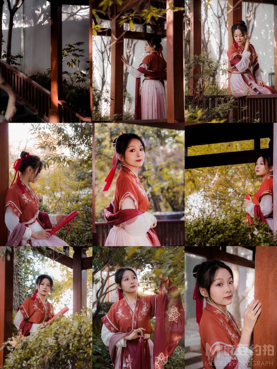 汉服模特