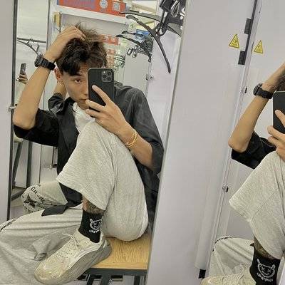 黑白模特