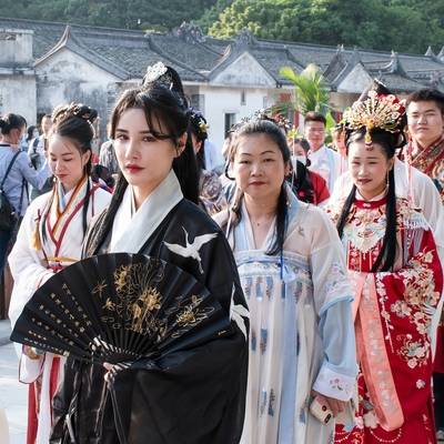 汉服模特