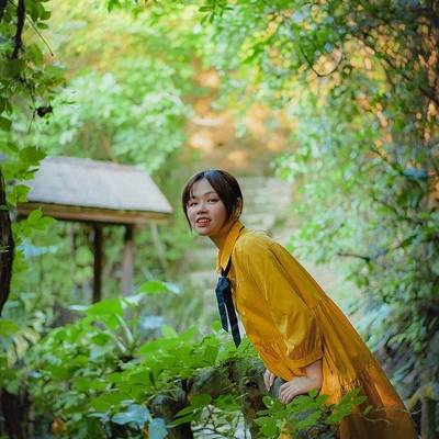 森系模特