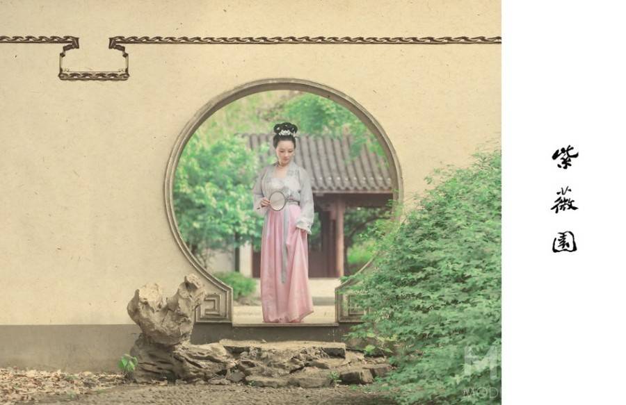 汉服模特