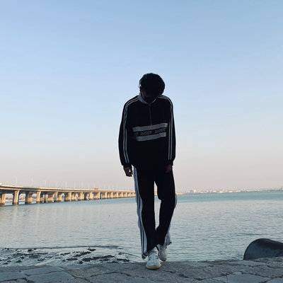 黑白模特