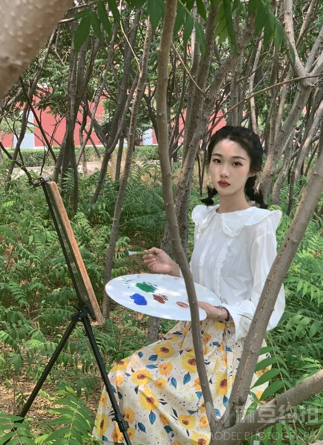 森系模特