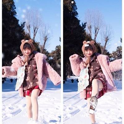 森系模特