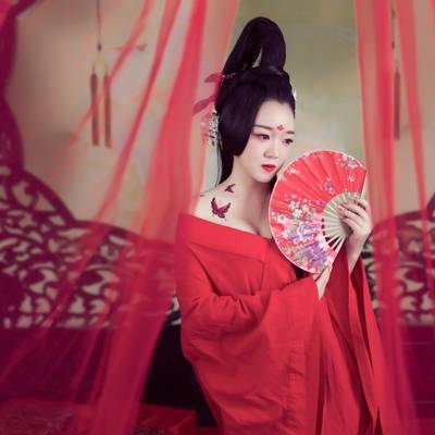 森系模特