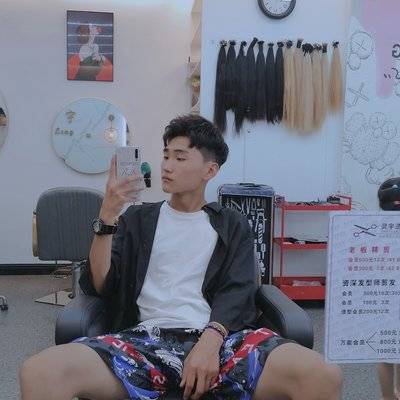 黑白模特