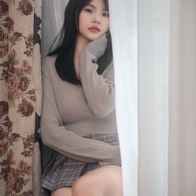 少女模特