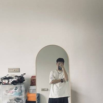 黑白模特
