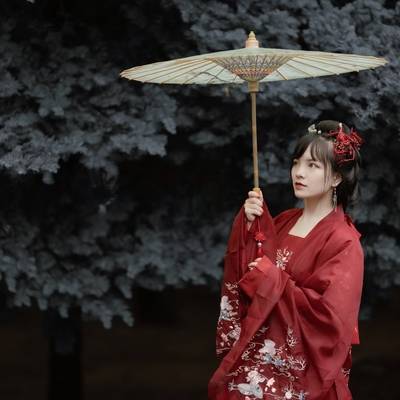 汉服模特