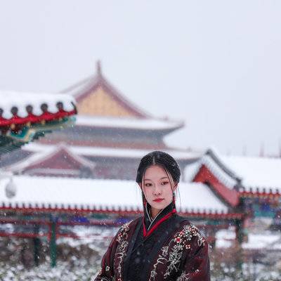 汉服模特