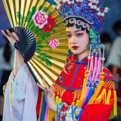 复古模特