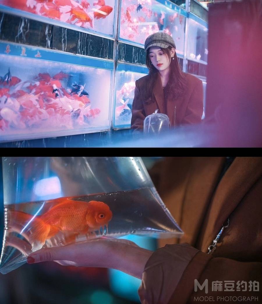 情绪模特