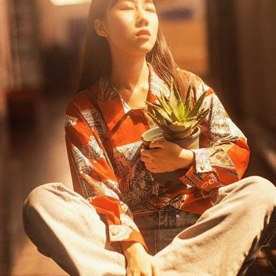 复古模特