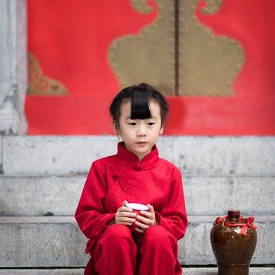汉服模特