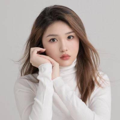 黑白模特