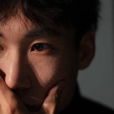 黑白模特