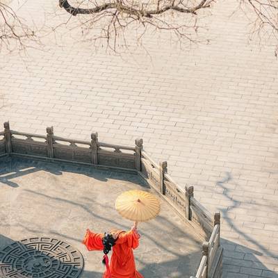 汉服模特