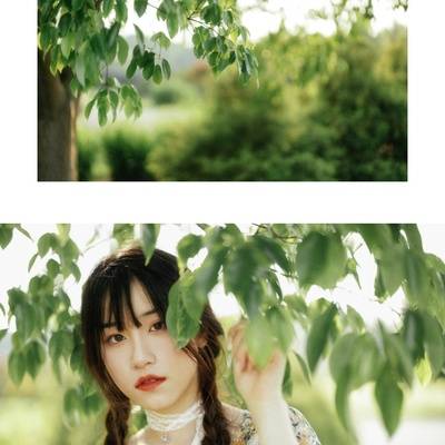 森系模特
