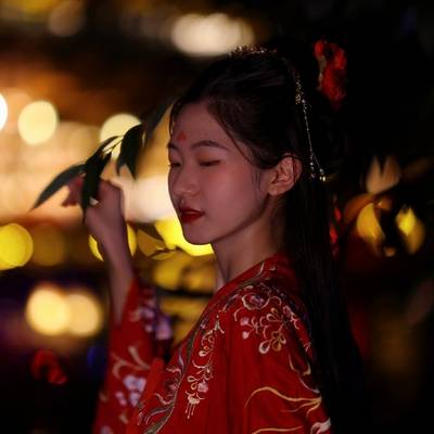 汉服模特