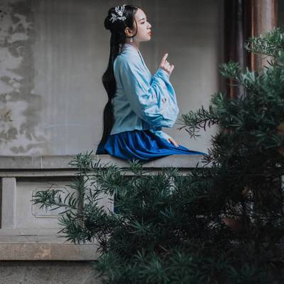 汉服模特