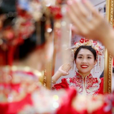 婚礼模特