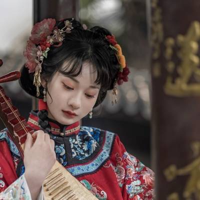 汉服模特
