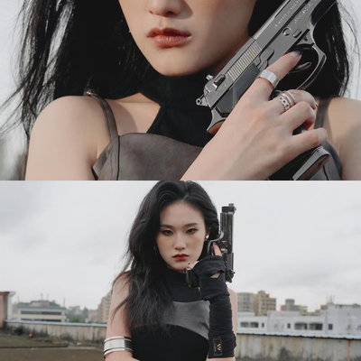 森系模特
