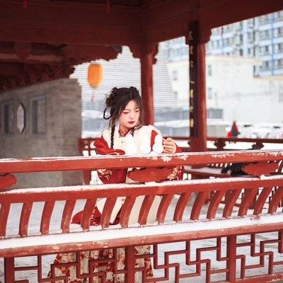 汉服模特
