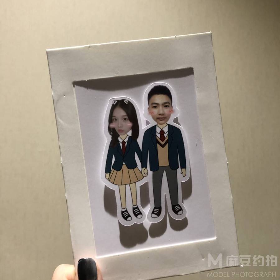 情侣模特