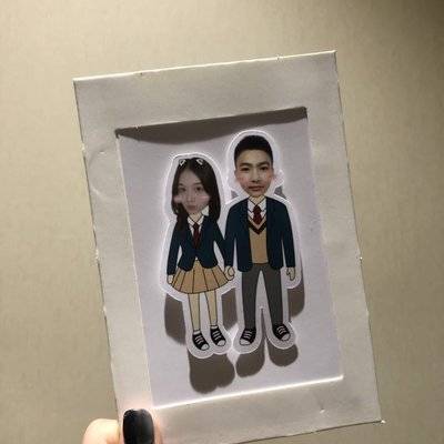 情侣模特