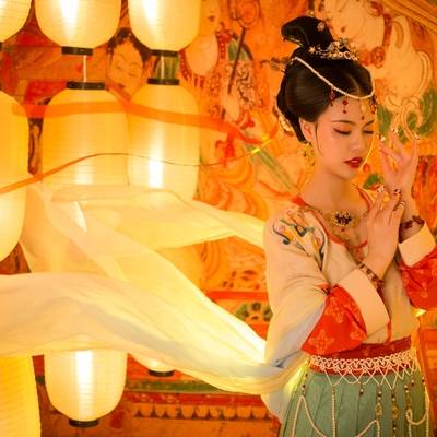 汉服模特