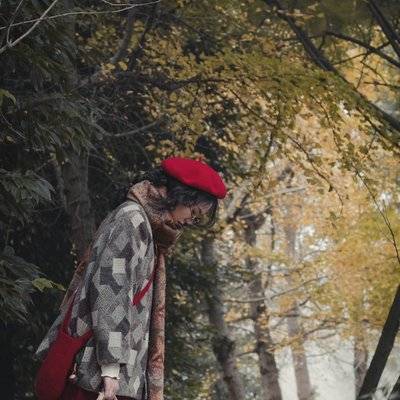 森系模特