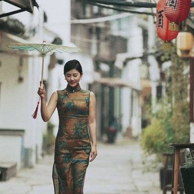 旗袍模特