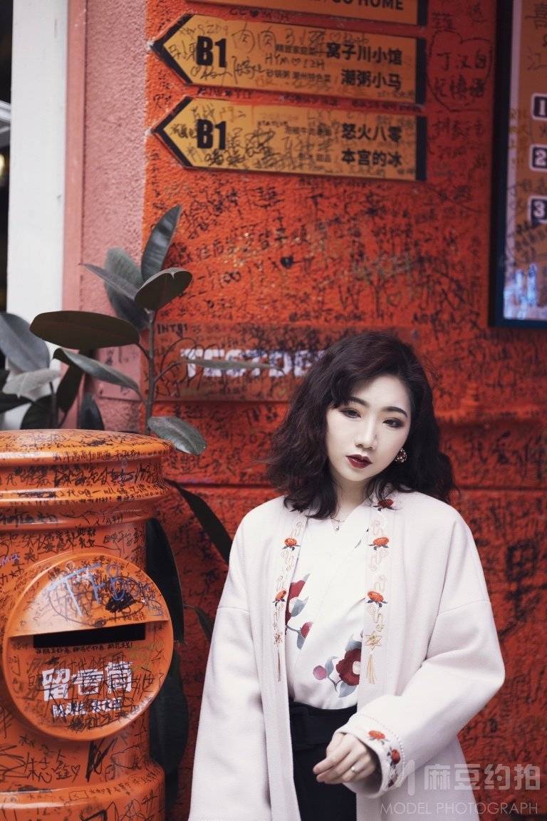 复古模特