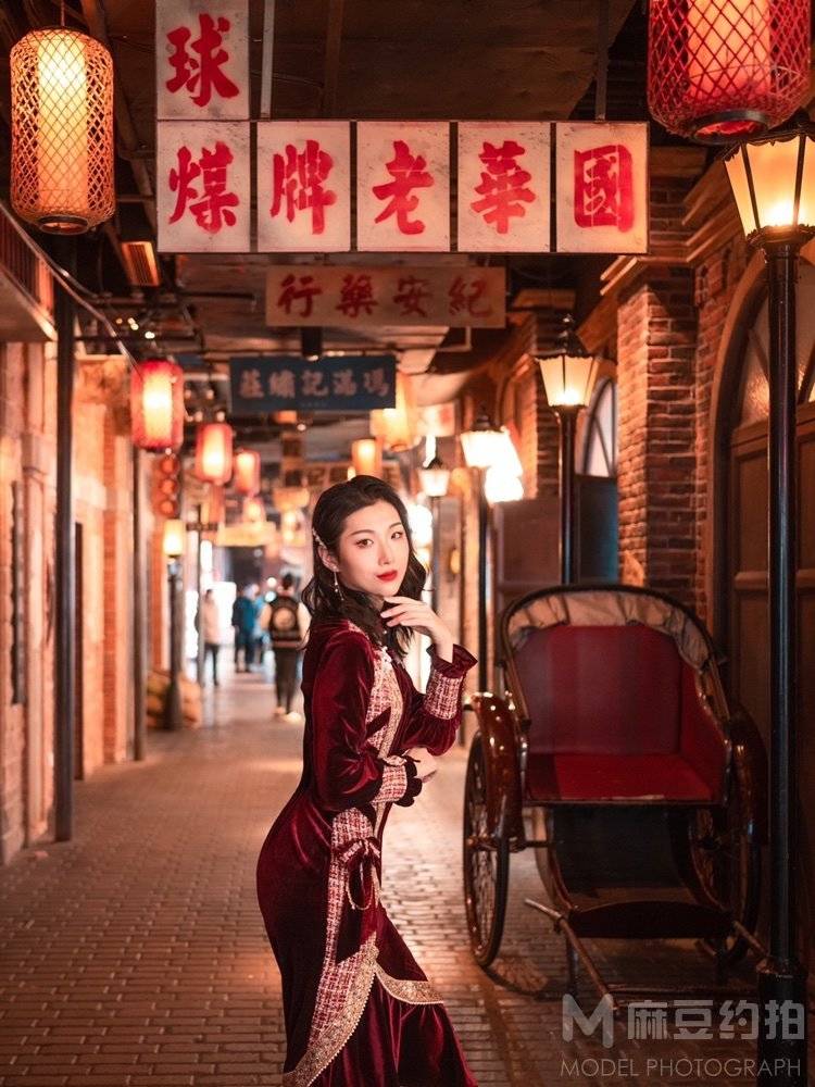 旗袍模特