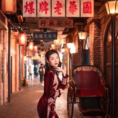 旗袍模特