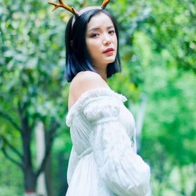 森系模特