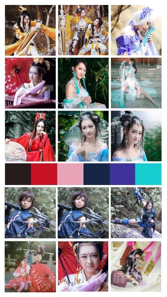 汉服模特