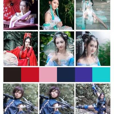 汉服模特