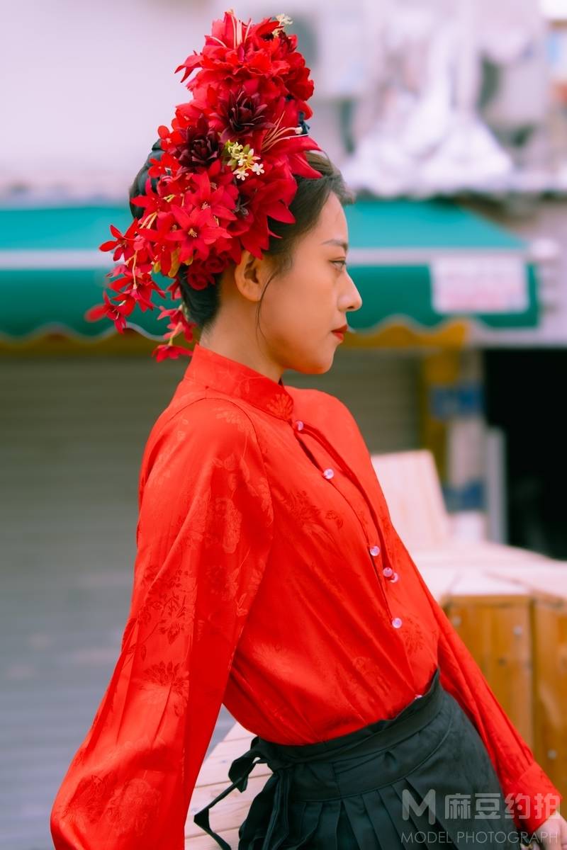 汉服模特