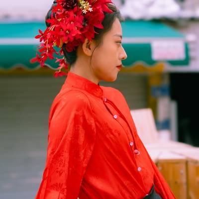 汉服模特