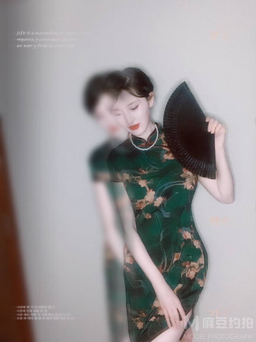 情绪模特