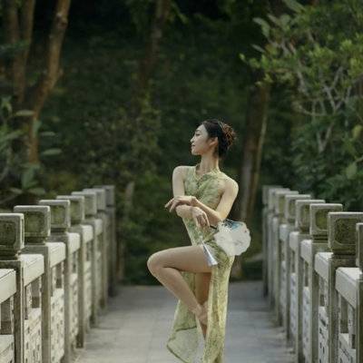 旗袍模特