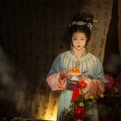汉服模特