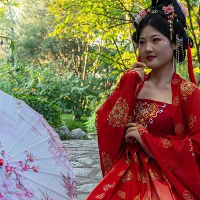 汉服模特