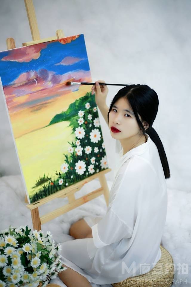 清新模特
