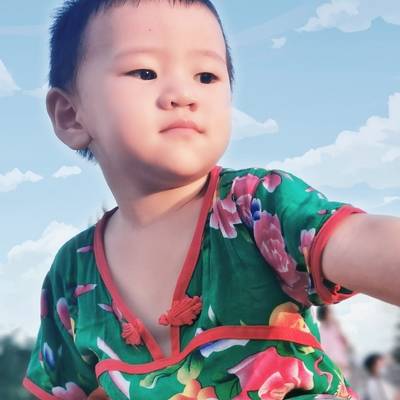 儿童摄影模特