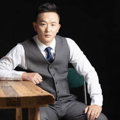 黑白模特